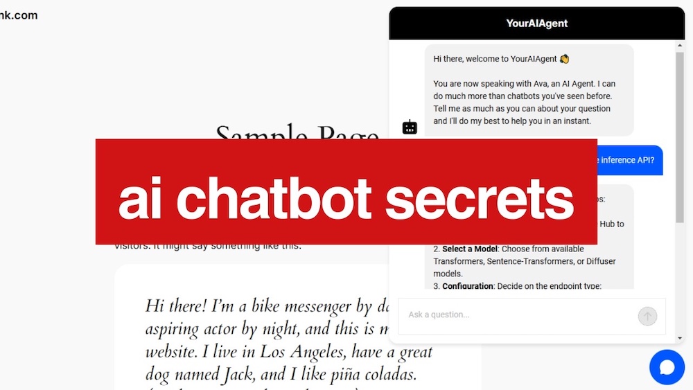 YourAIAgent Chatbot