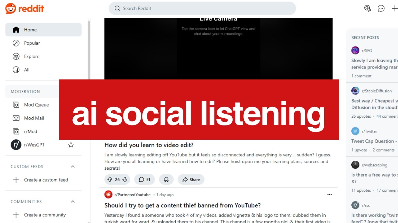 YourAIAgent Social Listening